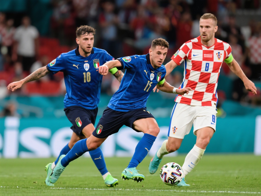 2024年欧洲杯6月25日焦点战:意大利迎战克罗地亚 这场欧洲杯对决不仅仅关乎小组出线,对于两