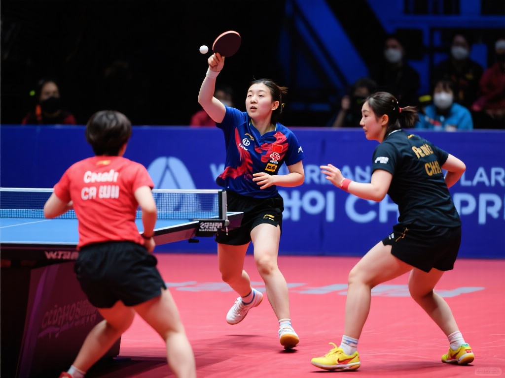 乒乓球赛场向来风云际会，每一次比赛都牵动